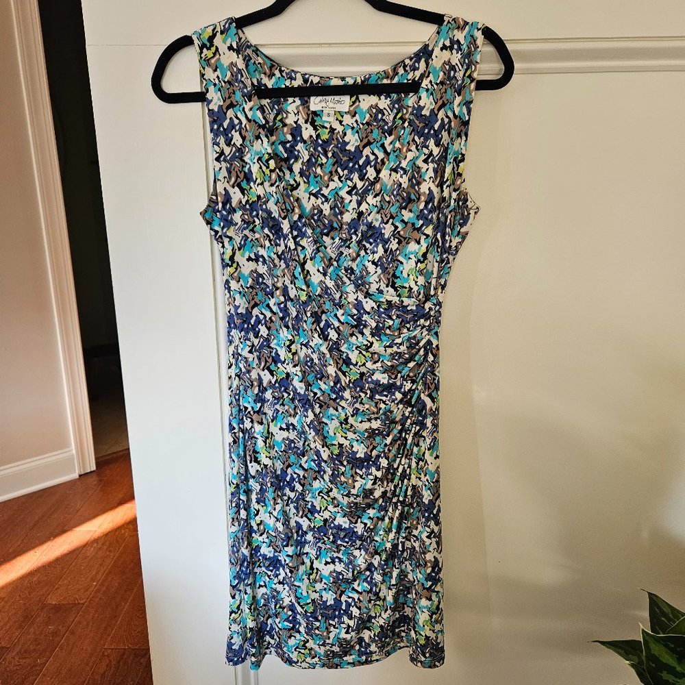 Amy Matto faux-wrap dress - Small